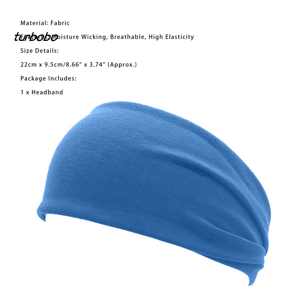 Băng Đô Thể Thao Co Giãn Mềm Mại Thời Trang Mùa Hè