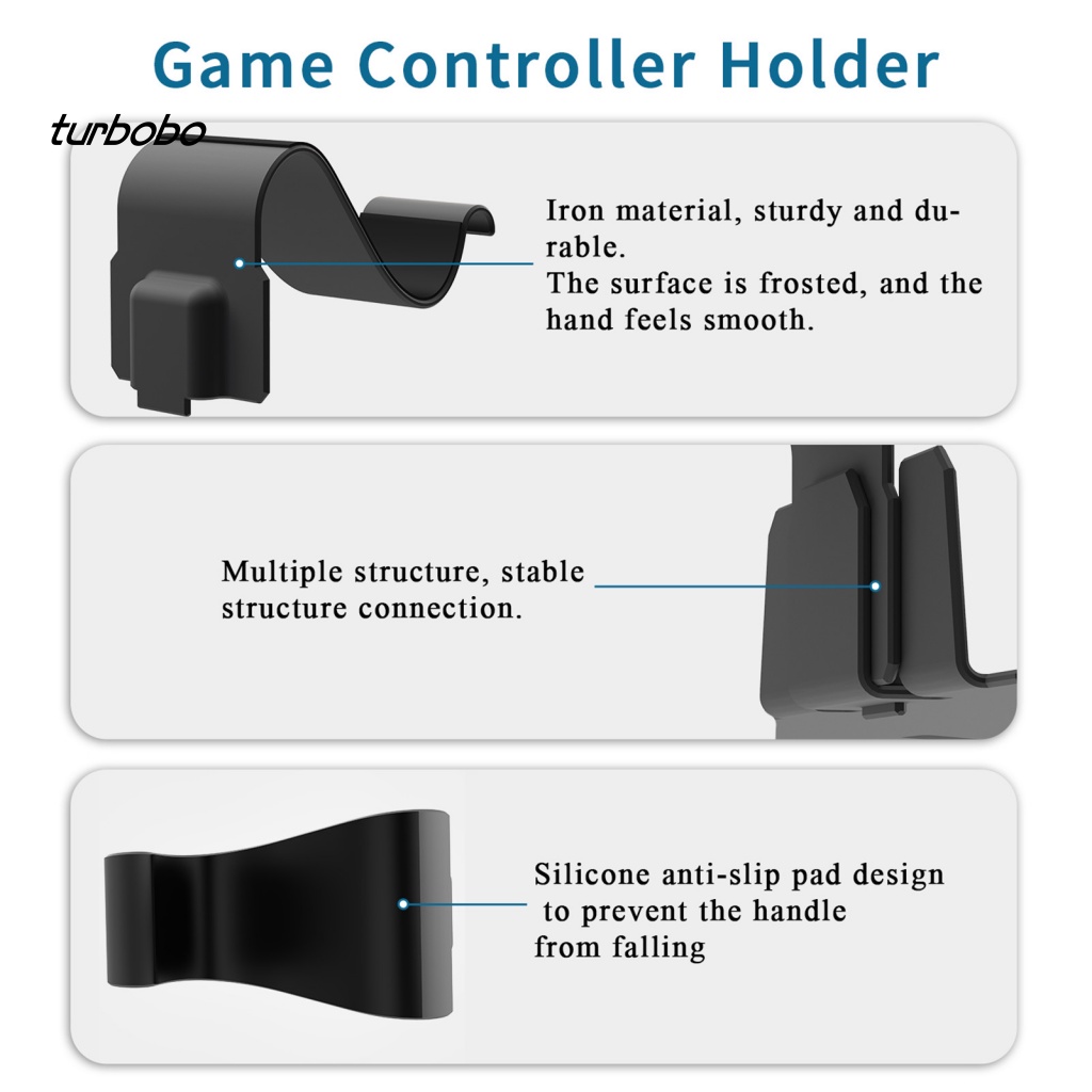 Giá Đỡ Ổn Định Gắn Tường Kèm 2 Móc Điều Khiển Cho Máy Chơi Game PS5