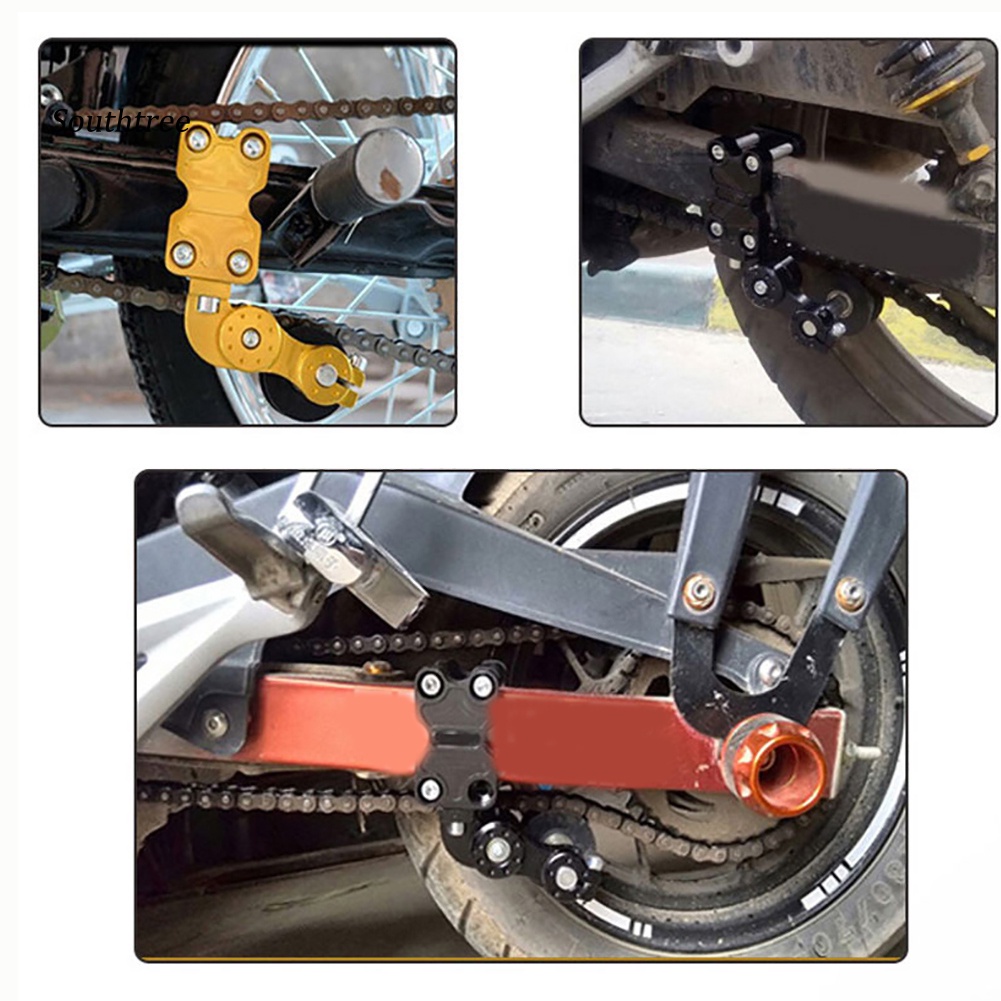 Thanh Lăn Xích Bằng Hợp Kim Nhôm CNC Điều Chỉnh Được Cho Xe Máy