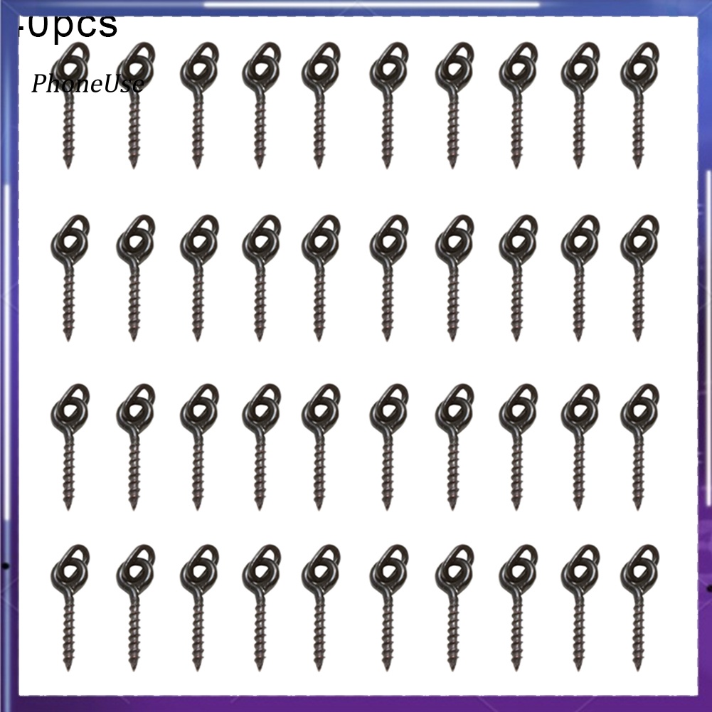 Ốc Vít Da PU 12mm Gắn Mồi Câu Cá Chuyên Dụng