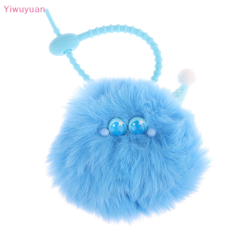 < Yiwuyuan > Móc Khóa Hình Thú Nhồi Bông Mềm Mại Dễ Thương Trang Trí Ba Lô / Ô Tô