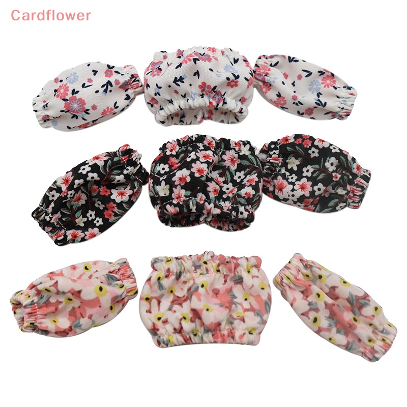 &lt; Cardflower &gt; Bộ Quần Denim Ống Phồng In Hoa Tinh Tế Sáng Tạo Và Thiết Thực Cho Búp Bê 29cm Kiểu Mới