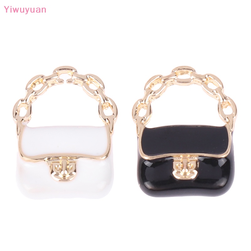 < Yiwuyuan > 1 Túi Kim Loại Ba Chiều Mini Trang Trí Phong Cảnh Nhà Búp Bê Mới