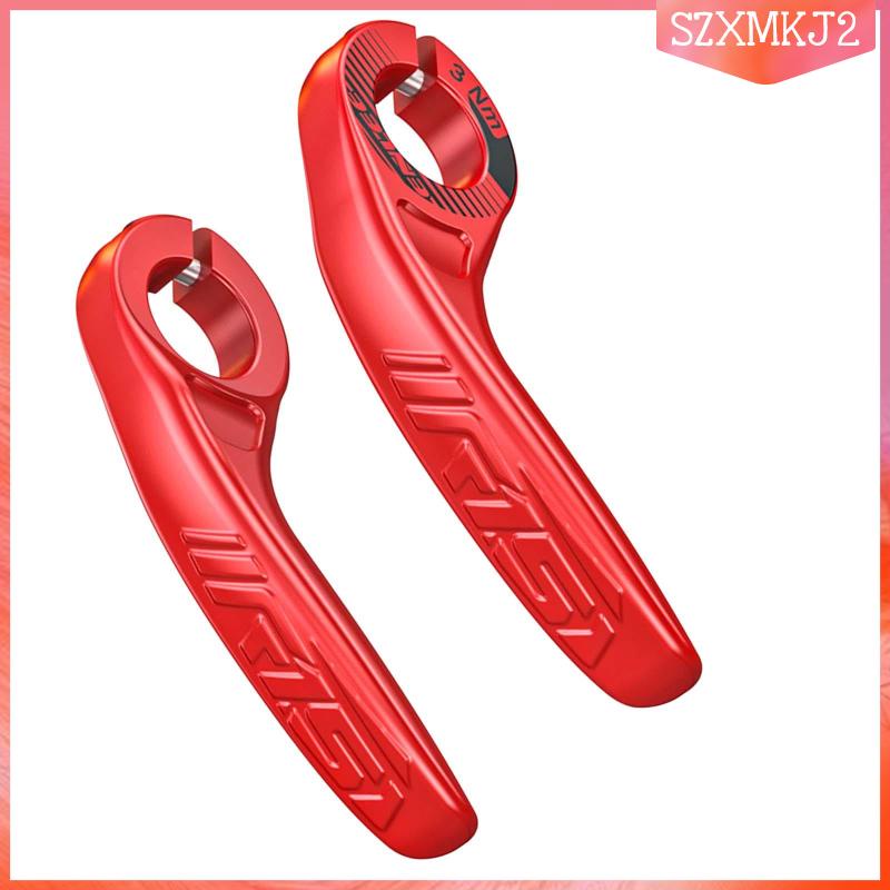 1 Cặp Bọc Tay Lái Xe Đạp Leo Núi Bằng Nhựa PP 22.2mm Trọng Lượng Nhẹ