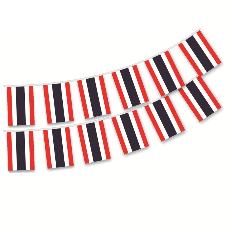 Cờ thái lan lễ hội trang trí nhà hàng cờ đuôi nheo