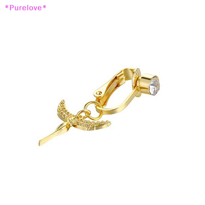 Khuyên Rốn Hình Thiên Thần Và Ong Giả Đính Đá Nhân Tạo Thời Trang Mới