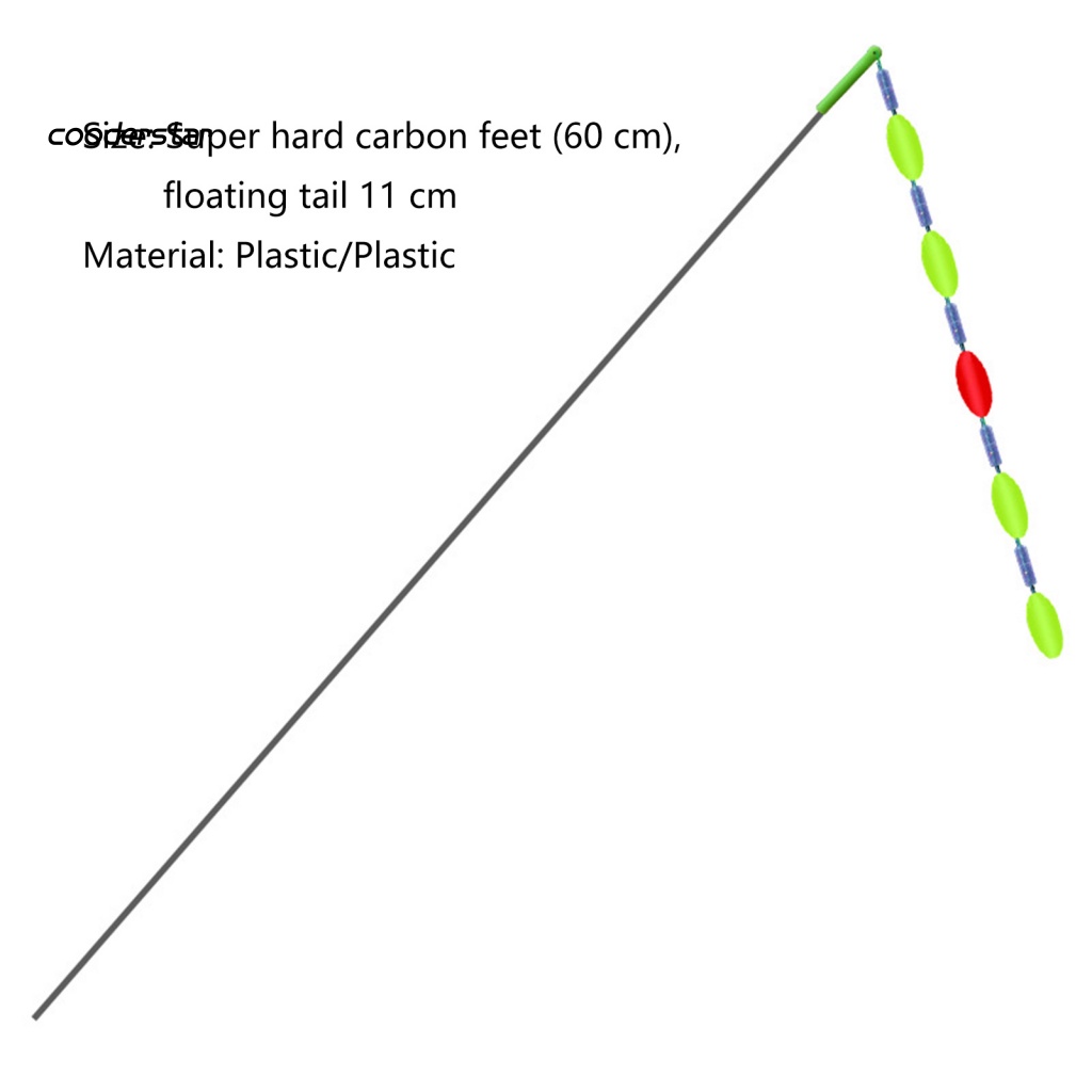 Phao Câu Cá Bằng Nhựa Đuôi Mềm Chất Lượng Cao