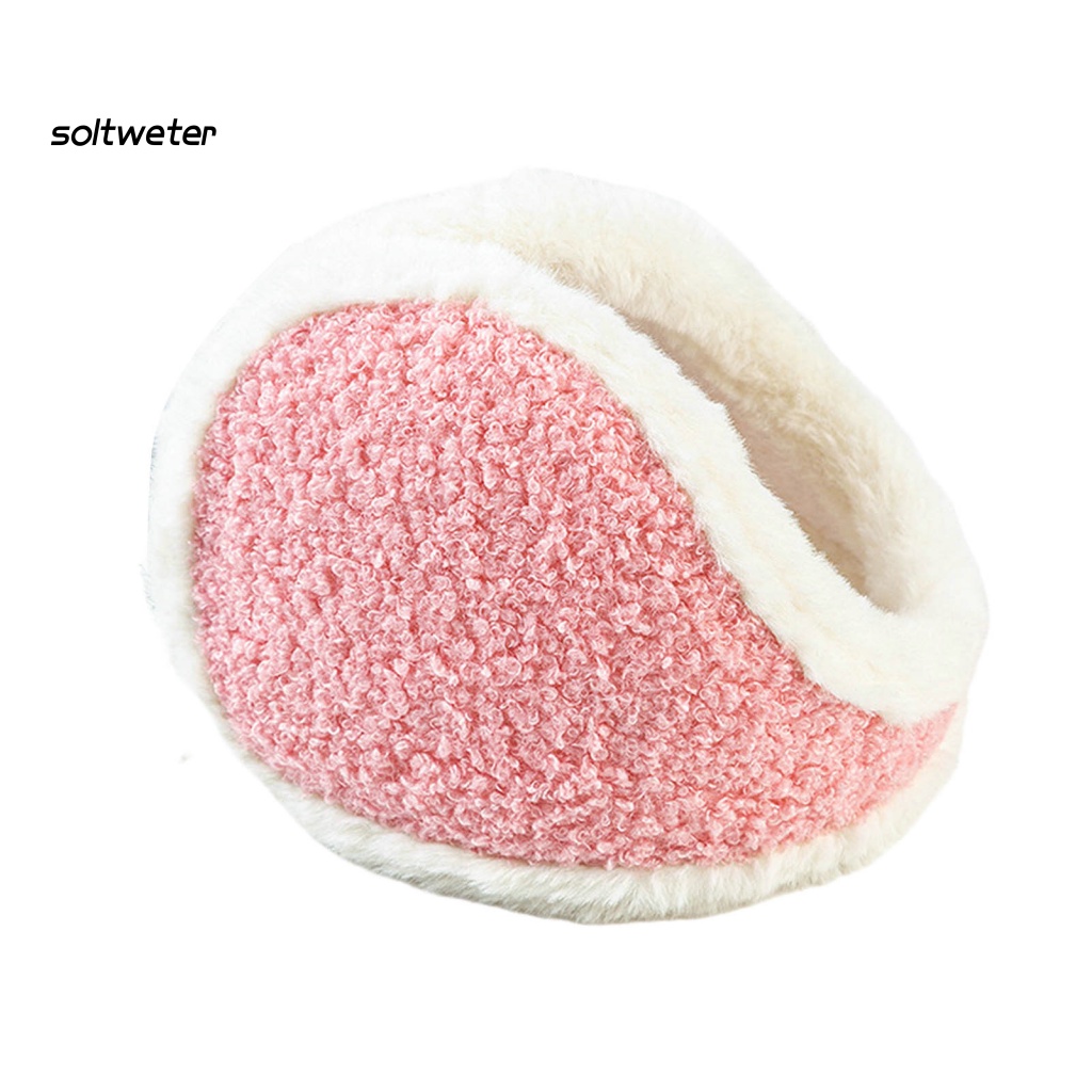 Bông Chụp Tai Giữ Ấm Dày Dặn Co Giãn Dễ Thương Thời Tiết Mùa Đông Cho Nữ