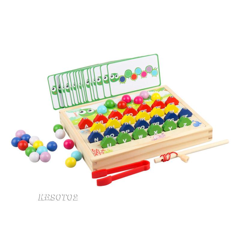 Bộ Đồ Chơi Câu Cá Bằng Gỗ Chất Lượng Dành Cho Bé 3 4 5 Tuổi