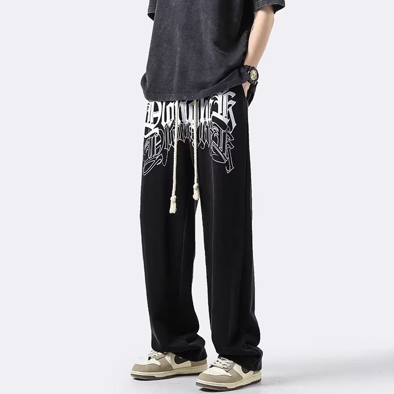 Quần ống rộng Mỏng Phong Cách Mỹ Thời Trang Mùa Hè Cho Nam