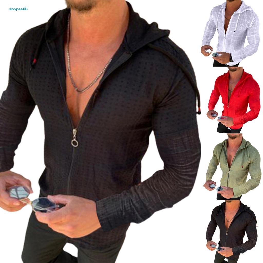 Áo Sơ Mi Tay Dài Kiểu Dây Rút Họa Tiết Sọc Caro Thời Trang Mùa Xuân Cho Nam