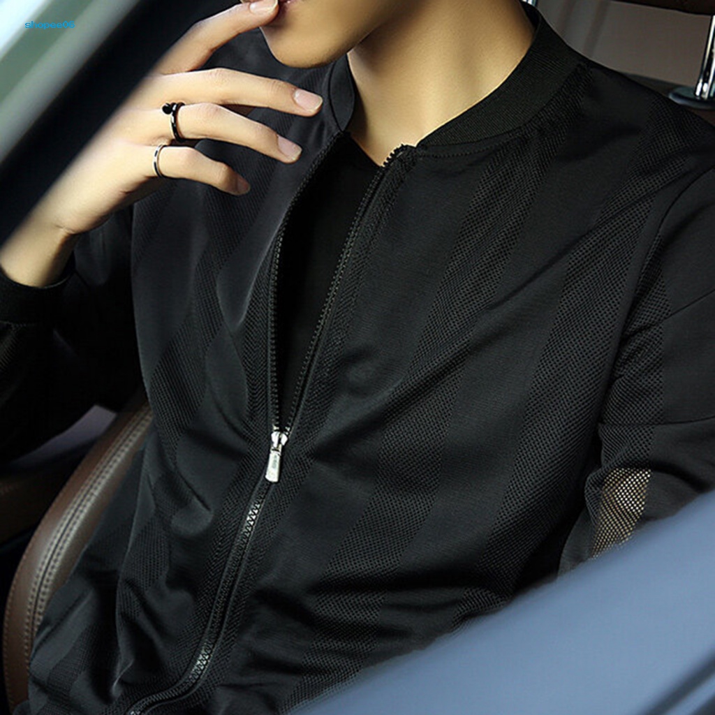 Áo Khoác Chống Nắng Tay Dài Thoáng Khí Chống Tia UV Màu Sắc Thời Trang Mùa Hè Cho Nam