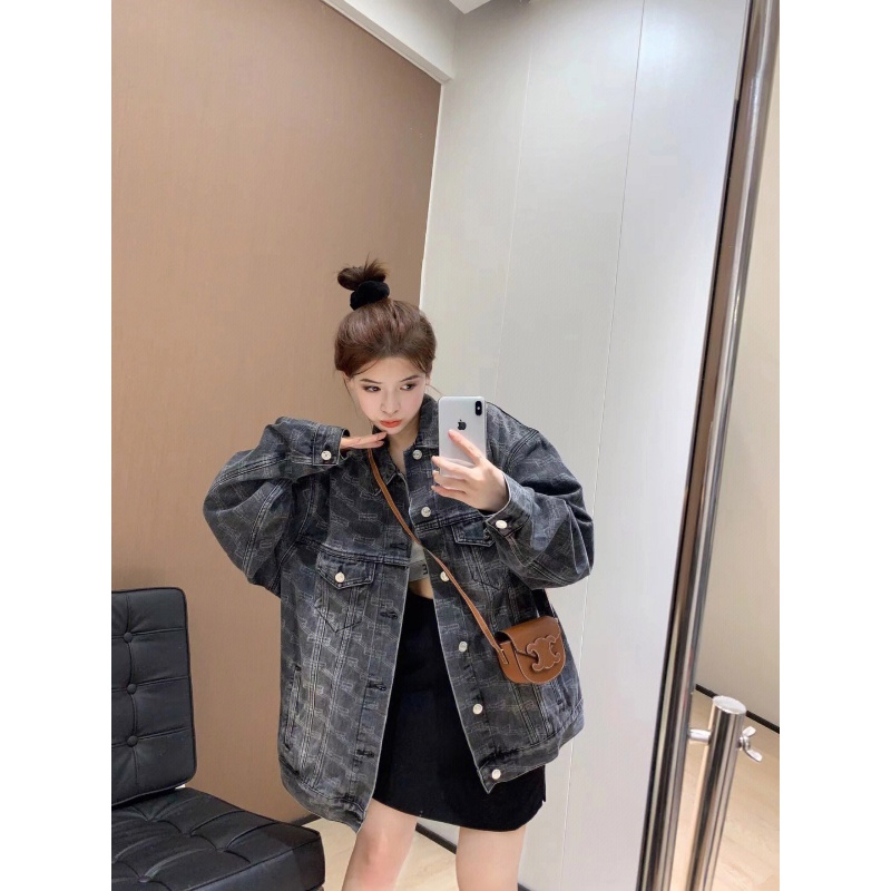 ❤️❤️❤️❤️ Áo Khoác Jean Dài Tay Thời Trang Unisex