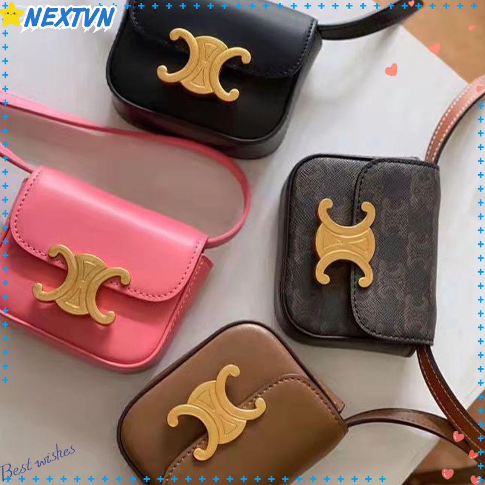 NEXTVN Túi Đựng Tai Nghe Hình Vuông Phong Cách Retro Thời Trang Cho Nữ