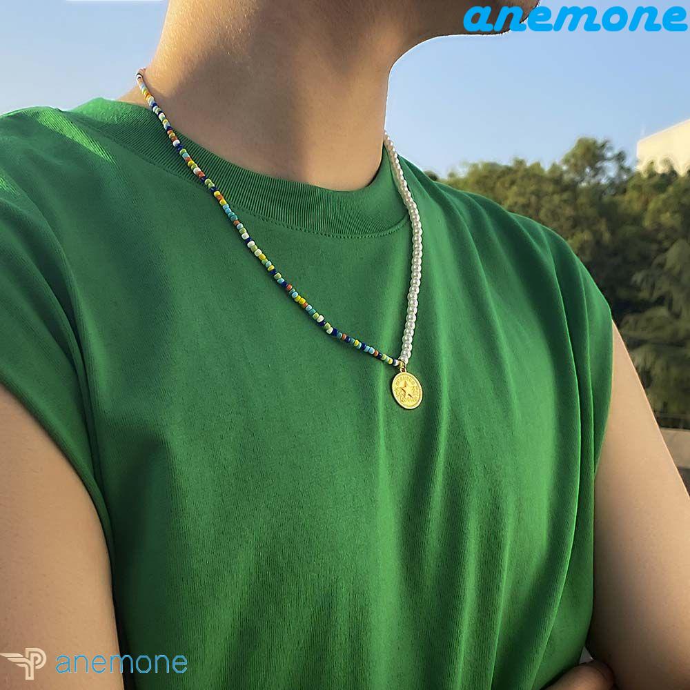 ANEMONE Vòng cổ Chuỗi Hạt Mềm Mại Hình Trái Cây Nhiều Màu Thời Trang Mùa Hè Cho Nam Và Nữ