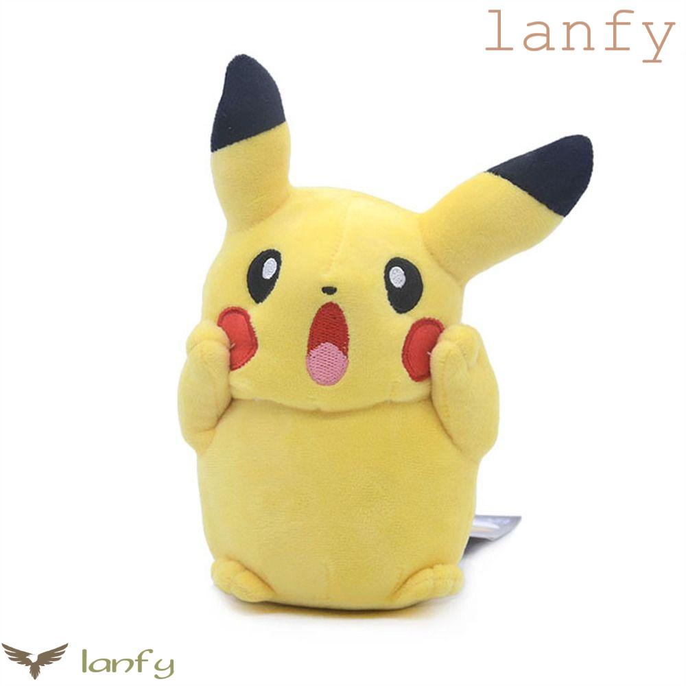 LANFY Pikachu Nhồi Bông Mềm Mại Kích Thước 25cm Dành Cho Bé