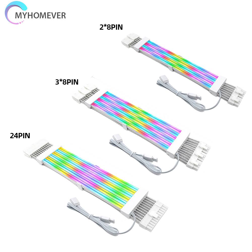 Dây Cáp Mô Đun Mở Rộng 2 / 3x8Pin 24Pin PSU Chuyên Dụng