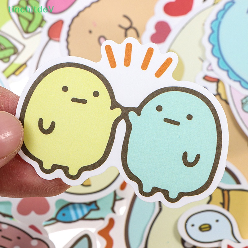 Bộ 50 Sticker Sumikko Gurashi Graffiti Dán Ván Trượt / Guitar / Laptop