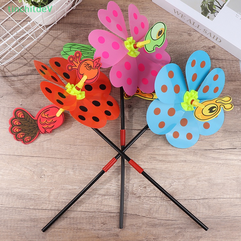 [TinchitdeV] Đồ Chơi Chong Chóng Gió Động Vật Sân Vườn Thể Thao Ngoài Trời Cổ Điển Mới [Mới]