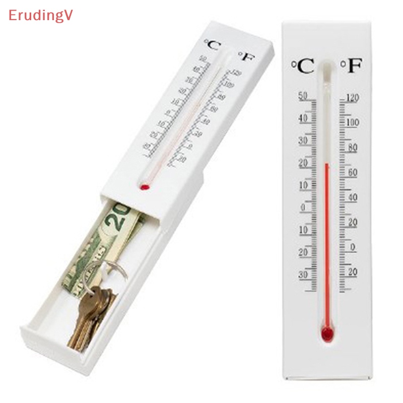 [ErudingV] Hộp Đựng Chìa Khóa Treo Tường Ẩn Hình Dạng Hộp Nhiệt Kế [Mới]