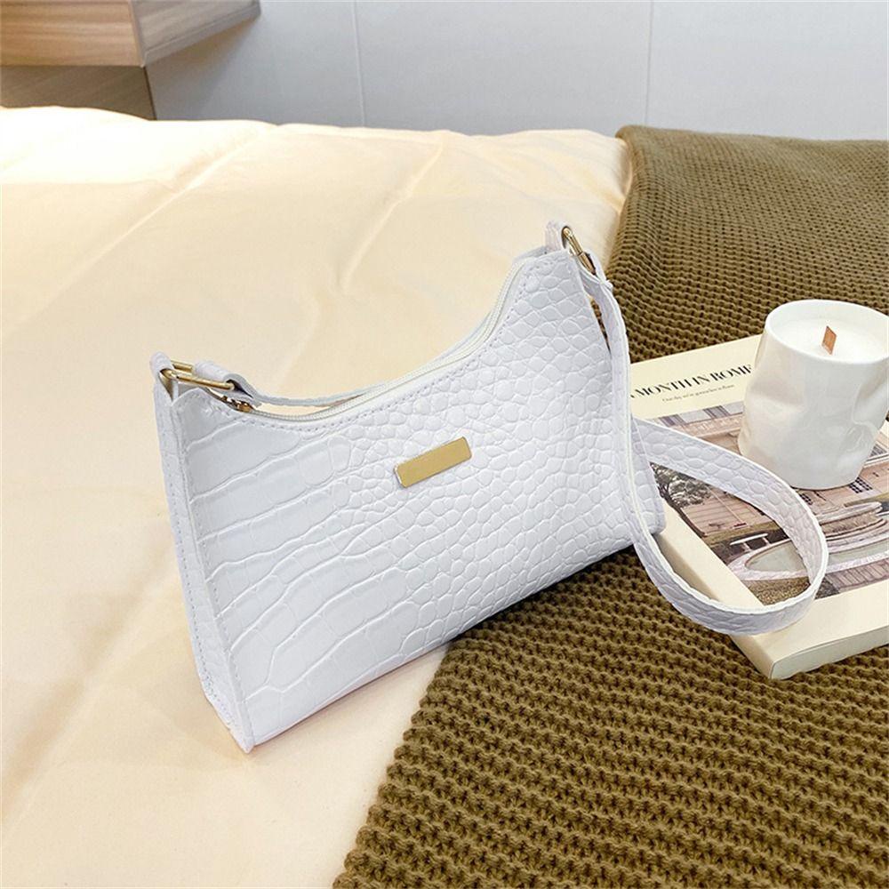 MIHAN1 Túi Xách Da PU Thiết Kế Đơn Giản Màu Trơn Thời Trang Cho Nữ