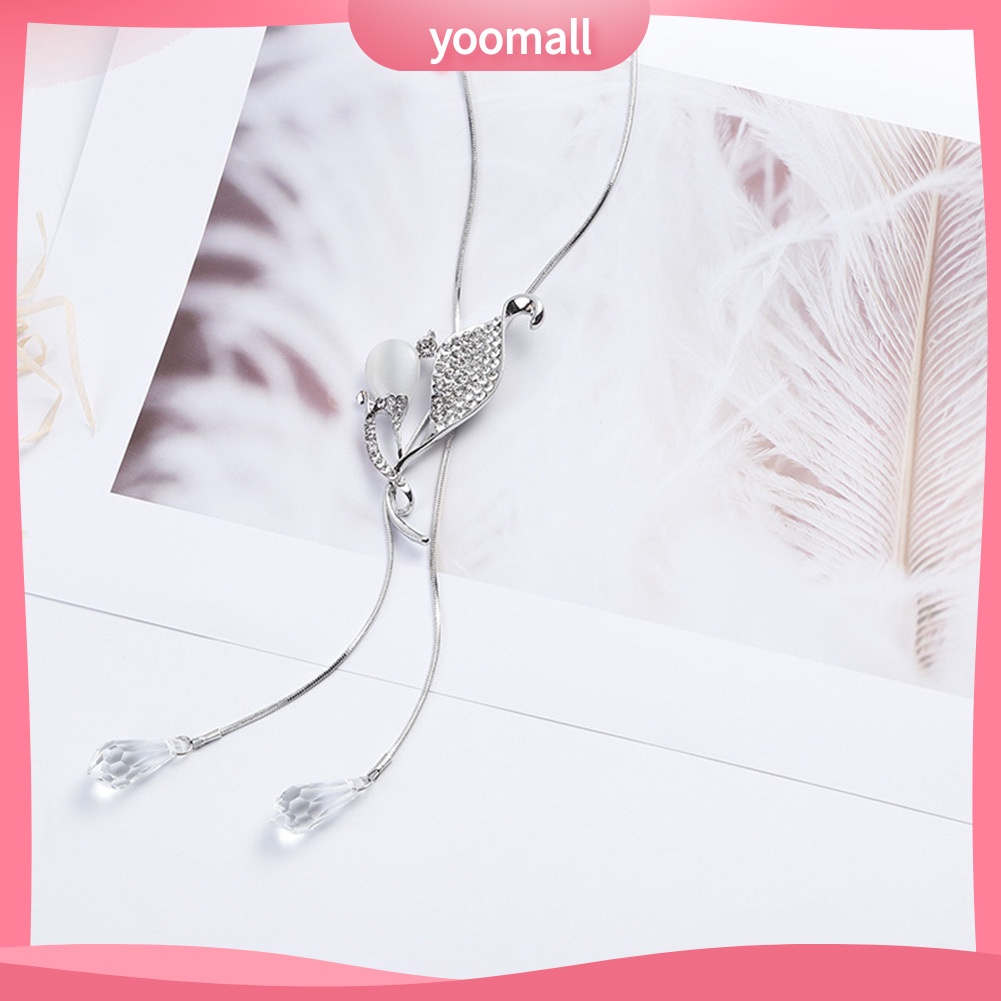 Vòng cổ Mặt Đá Opal Thời Trang Cho Nữ