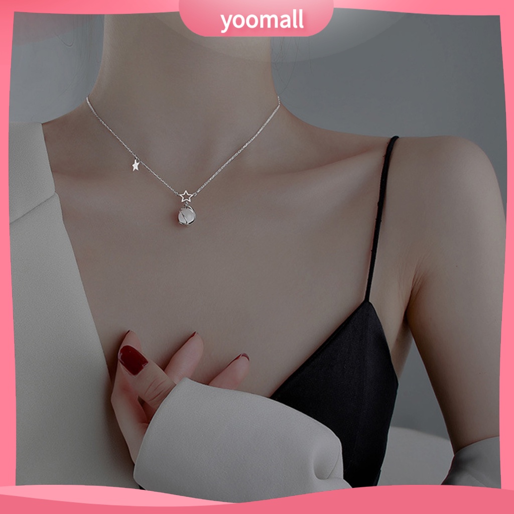 [YM] Vòng cổ Dạng Chuỗi Đá Mắt Mèo Không Đối Xứng Cá Tính Sang Trọng Thời Trang Dự Tiệc Cho Nữ