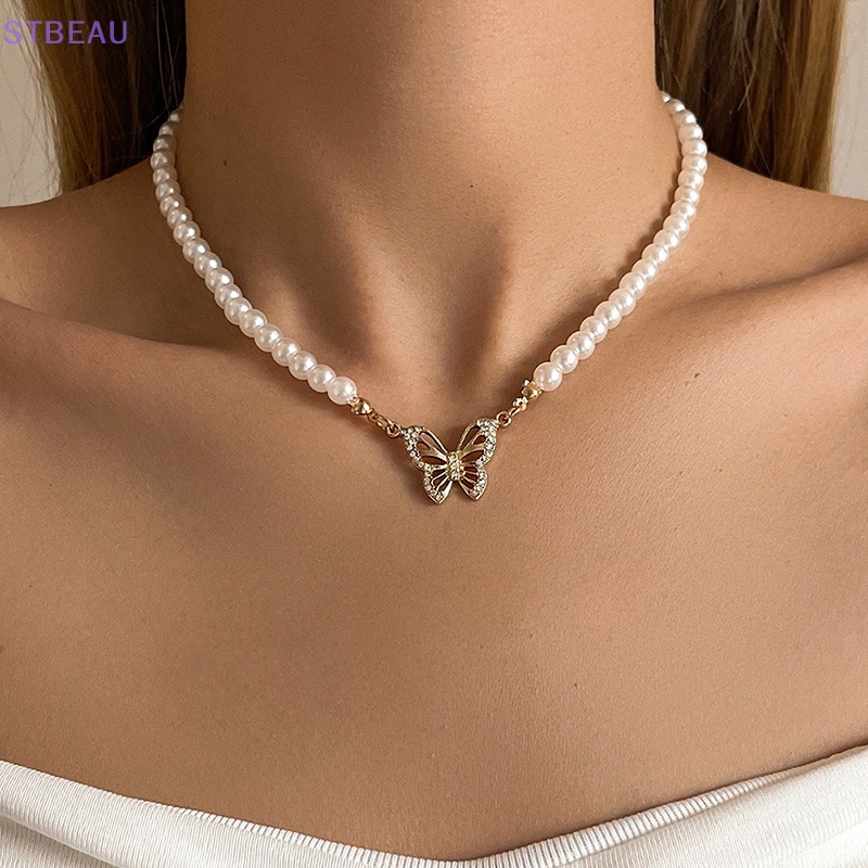 Vòng cổ Chuỗi Hạt Ngọc Trai Nhân Tạo Thời Trang Cho Nữ