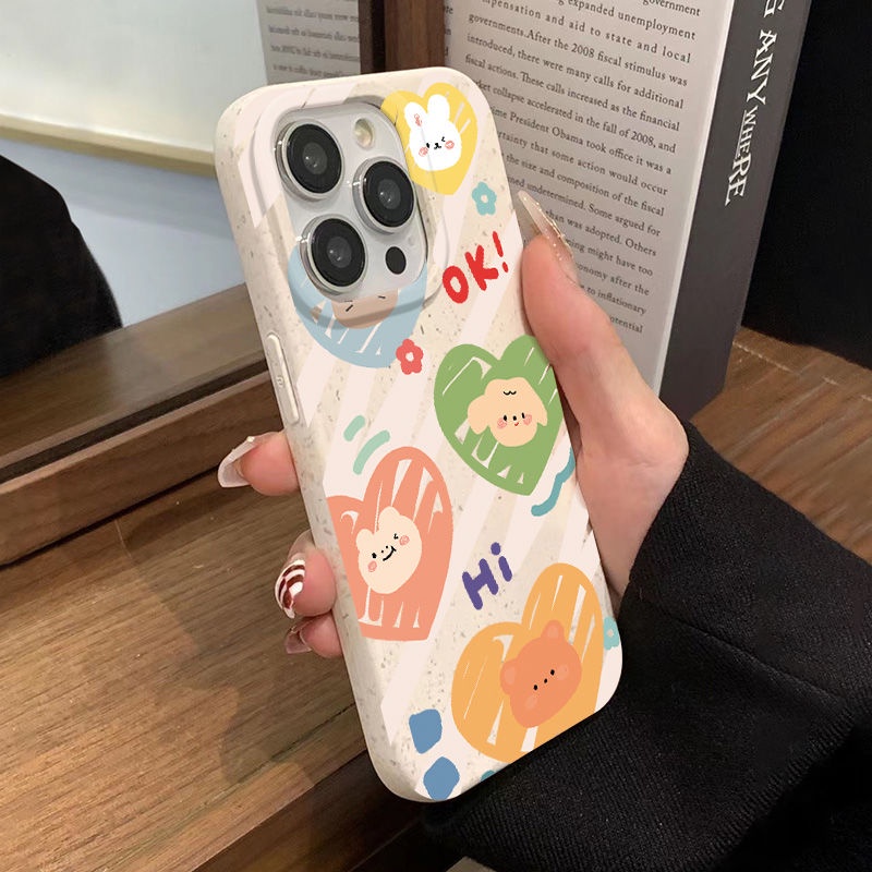Ốp Điện Thoại Dẻo Họa Tiết Hoa &amp; Động Vật Dễ Thương Chống Sốc Cho Iphone11Iphone12 7 max14pro 8p Apple 13 BQ1F
