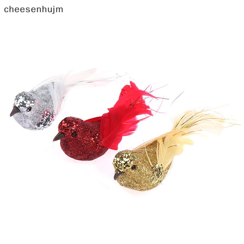 Kẹp Cây Hình Lông Vũ / Chim Lấp Lánh Độc Đáo Trang Trí Nhà Cửa Diy