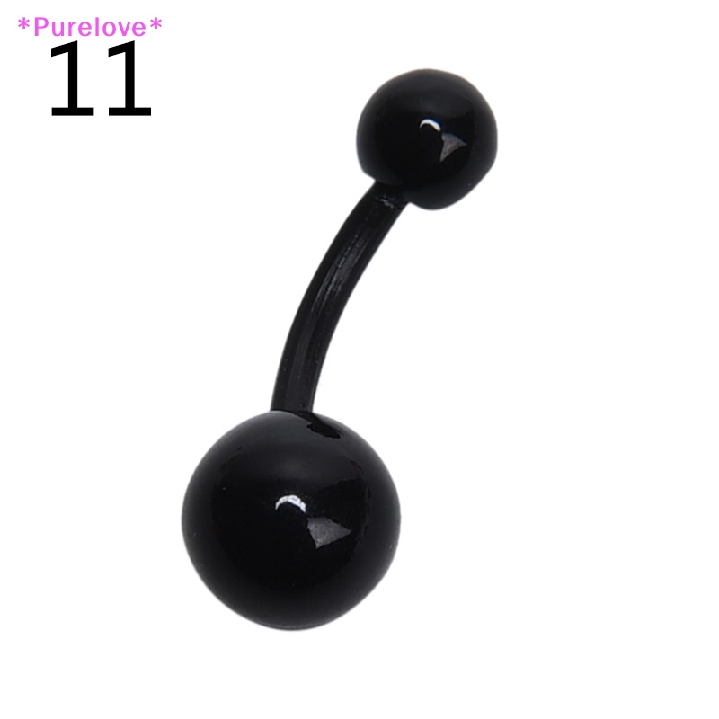 Set 12 Khuyên Rốn Dạng Thanh Tạ Linh Hoạt Mới