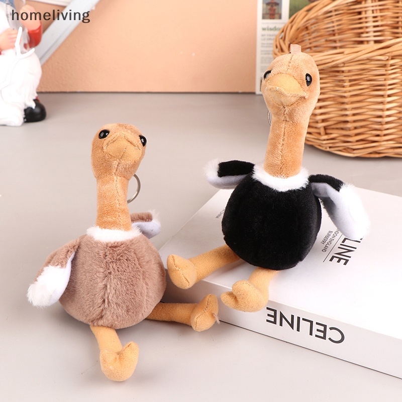 Móc Khóa Hình Đồ chơi nhồi bông Đà Điểu Đáng Yêu