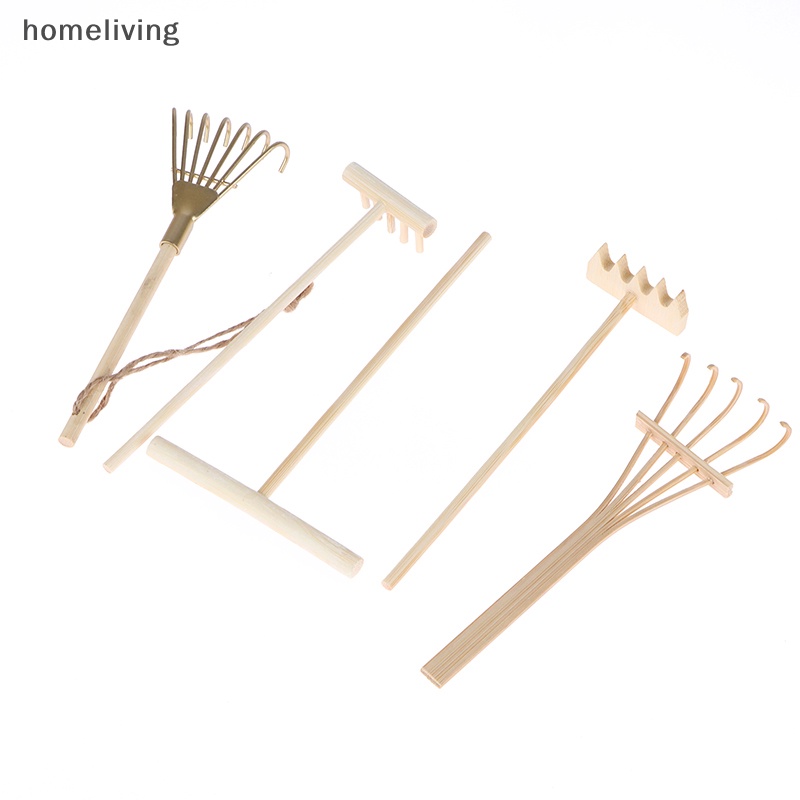 Mô Hình Bàn Ghế Bằng Tre Tỷ Lệ 1 / 12 Dùng Trang Trí Nhà Búp Bê / Tiểu Cảnh