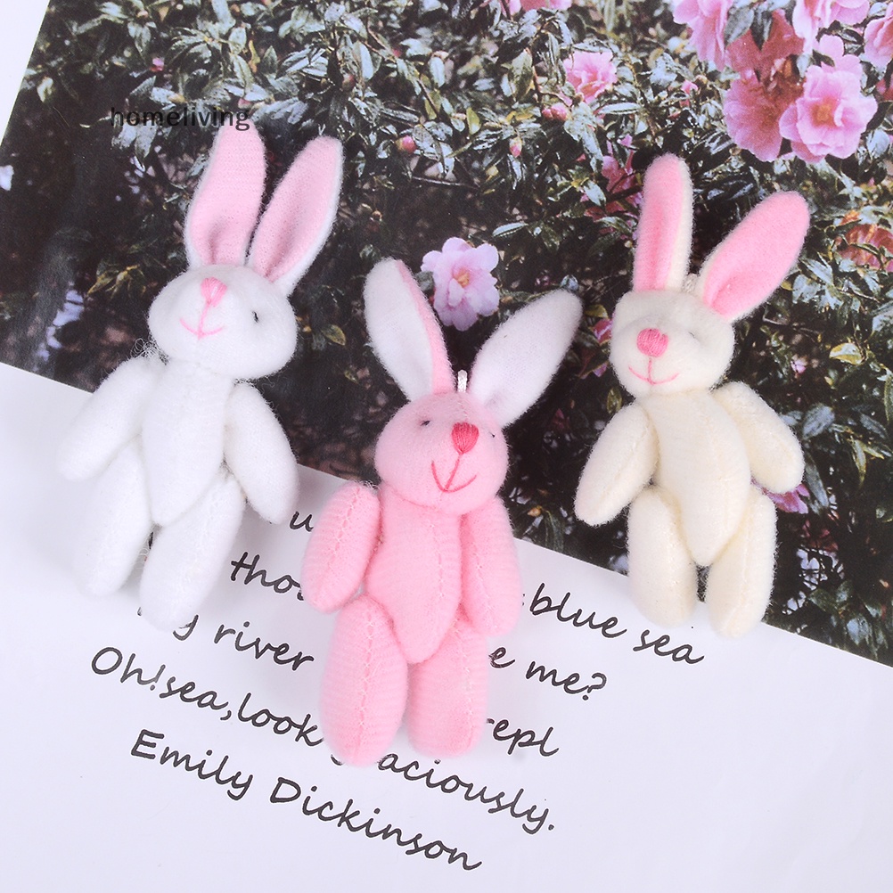 Thỏ Nhồi Bông Mini 6cm Dễ Thương Cho Bé