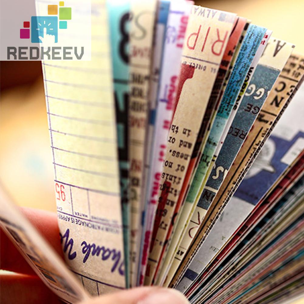 Set 50 Tấm Hình Dán Trang Trí Nhật Ký DIY Dễ Thương Xinh Xắn