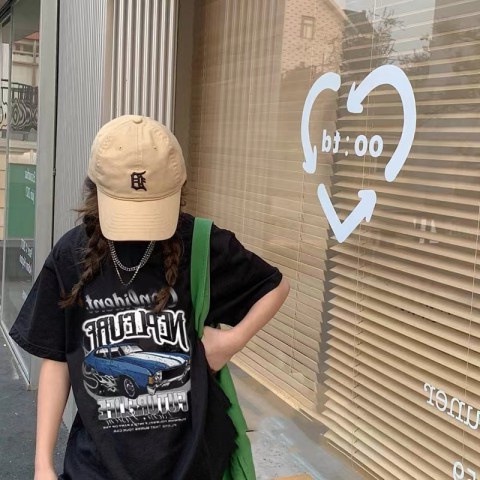 Áo Thun Cotton Tay Ngắn Màu Đen Thời Trang Mùa Hè 2023 Cho Bé Gái