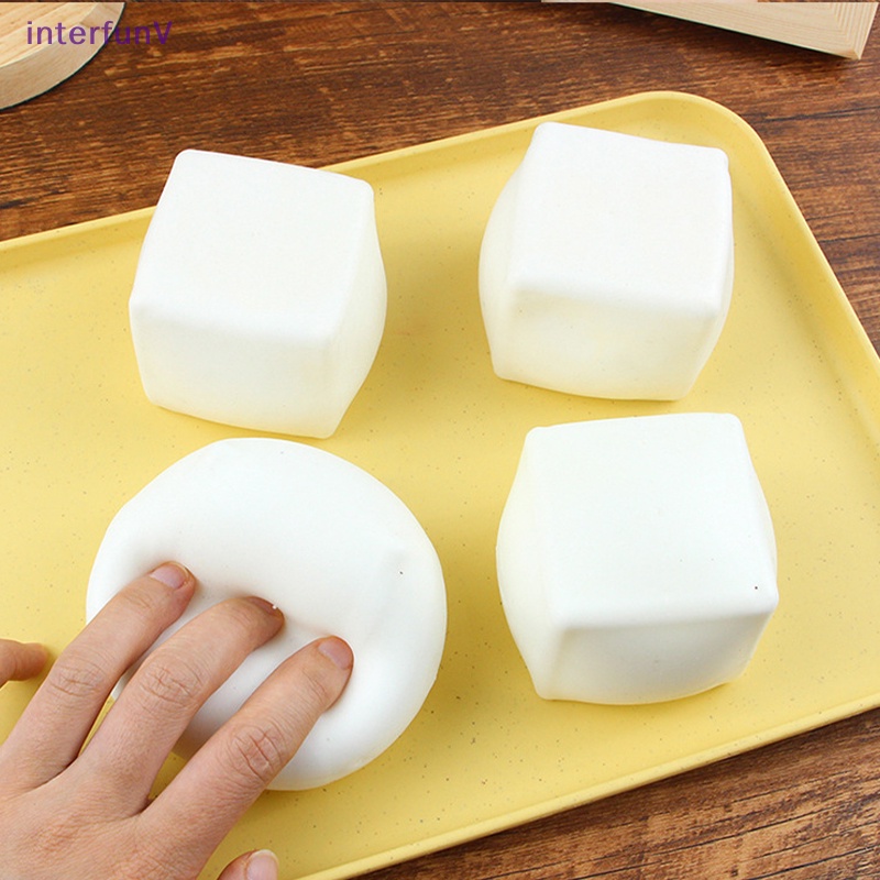 Đồ Chơi Bóp Giảm Căng Thẳng Bằng Xốp Mềm Màu Trắng