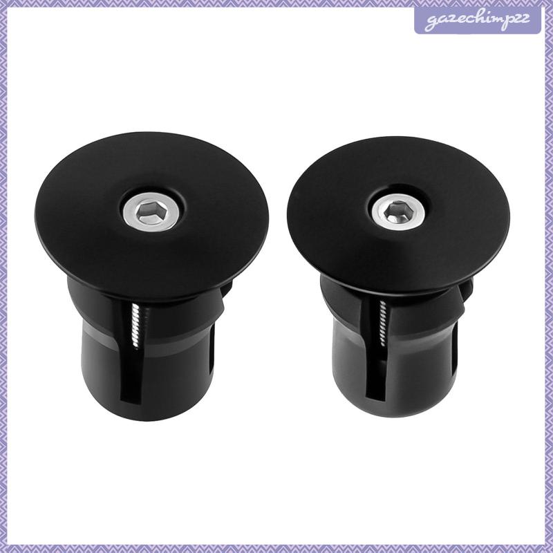 Set 2 Nắp Đậy Tay Lái Xe Đạp Bằng Hợp Kim Nhôm