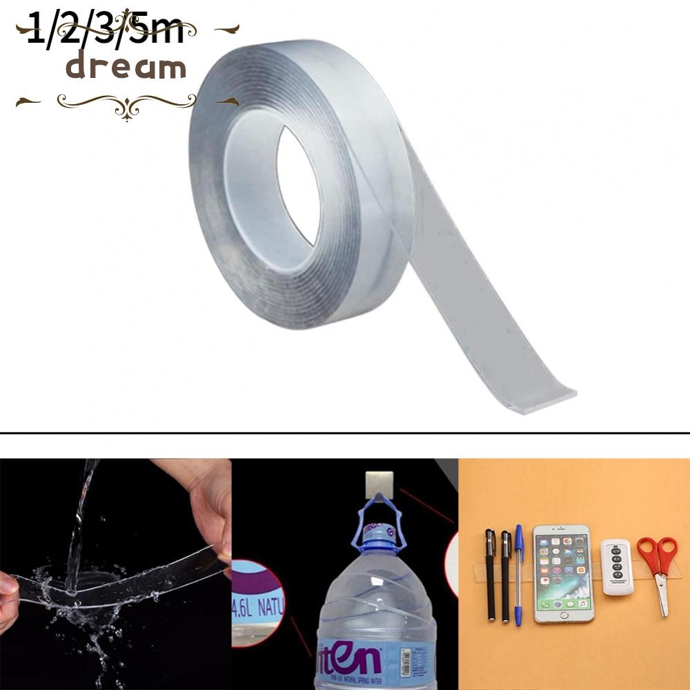 【DREAMLIFE】Adhesive Tape Acrylic 20mm Wide Nano PU Gel Repeat Washed High Quality