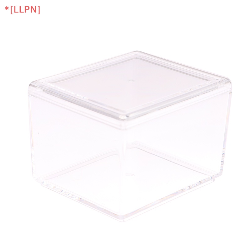 Hộp Đựng Đồ Chơi Lắp Ráp Mô Hình Trống Bằng Acrylic Trong Suốt Chống Bụi