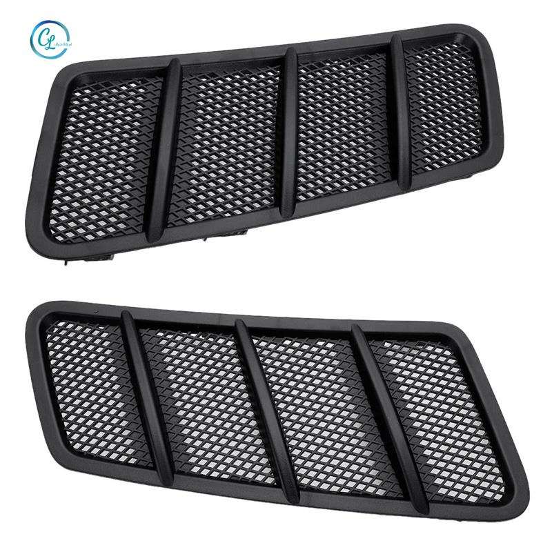 2 Lưới Tản Nhiệt Mui Xe Hơi Mercedes Benz W166 GL GL GL350 GL450 GL550 ML ML350 ML550 2012-2015