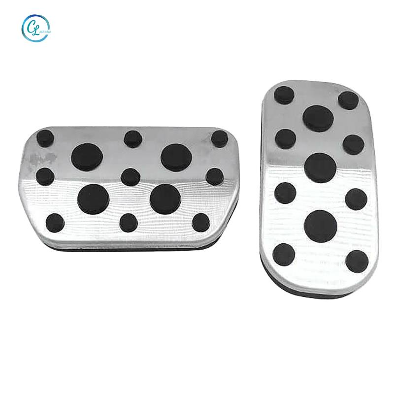 Bộ 2 Vỏ Bọc Bàn Đạp Phanh Bằng Thép Không Gỉ Cho Toyota C-HR CHR IZOA Corolla