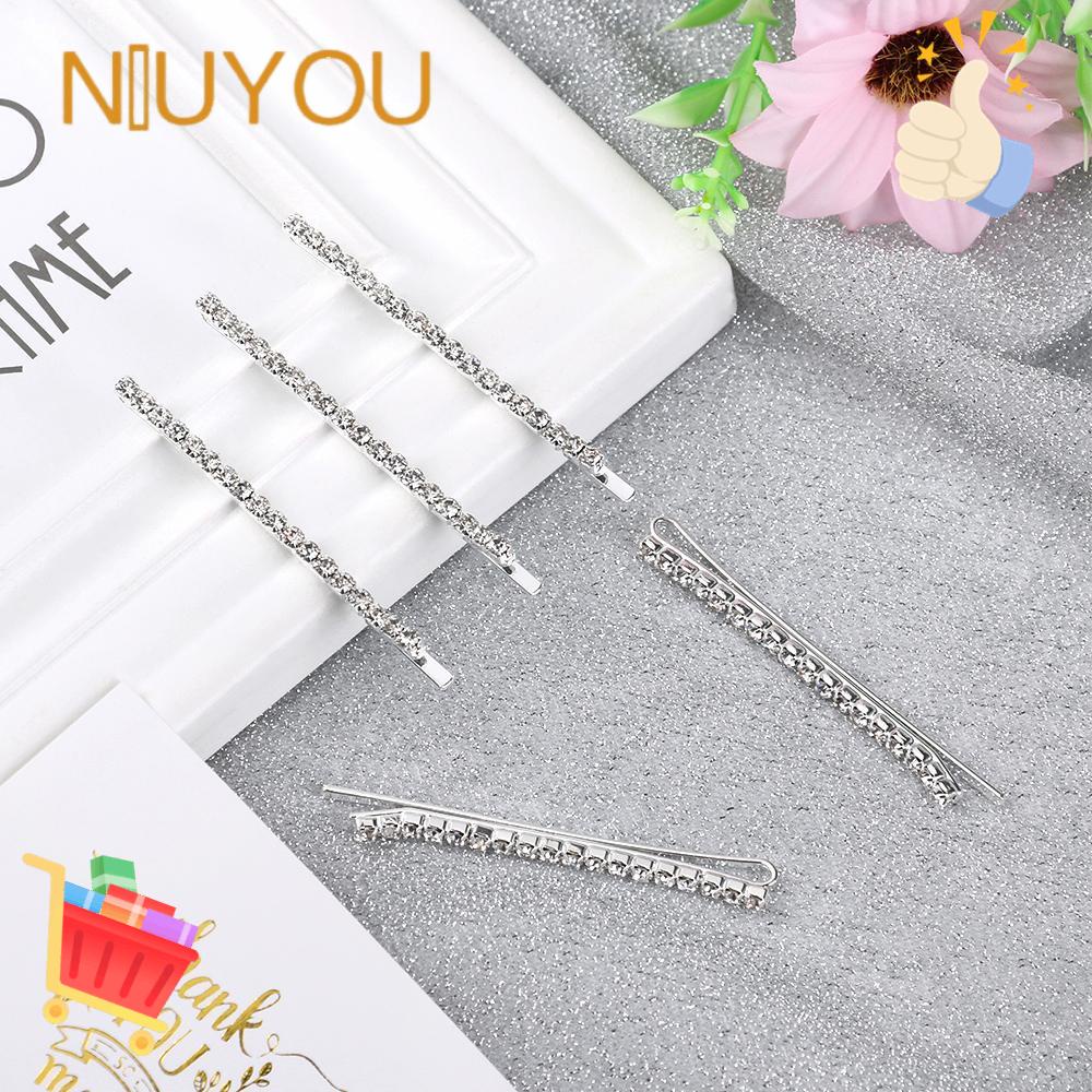 Kẹp Tóc Đính Đá Lấp Lánh Dành Cho Nữ
