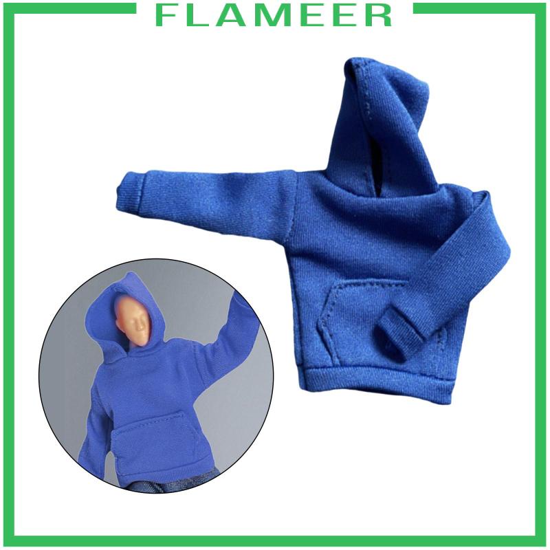 Áo Khoác Hoodie Thời Trang Cho Búp Bê Nữ 6inch Tỉ Lệ 1 / 12