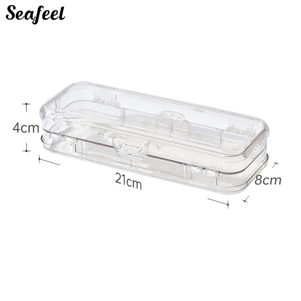 Hộp Đựng Bút Hai Ngăn Sức Chứa Lớn Đa Năng Cho Học Sinh