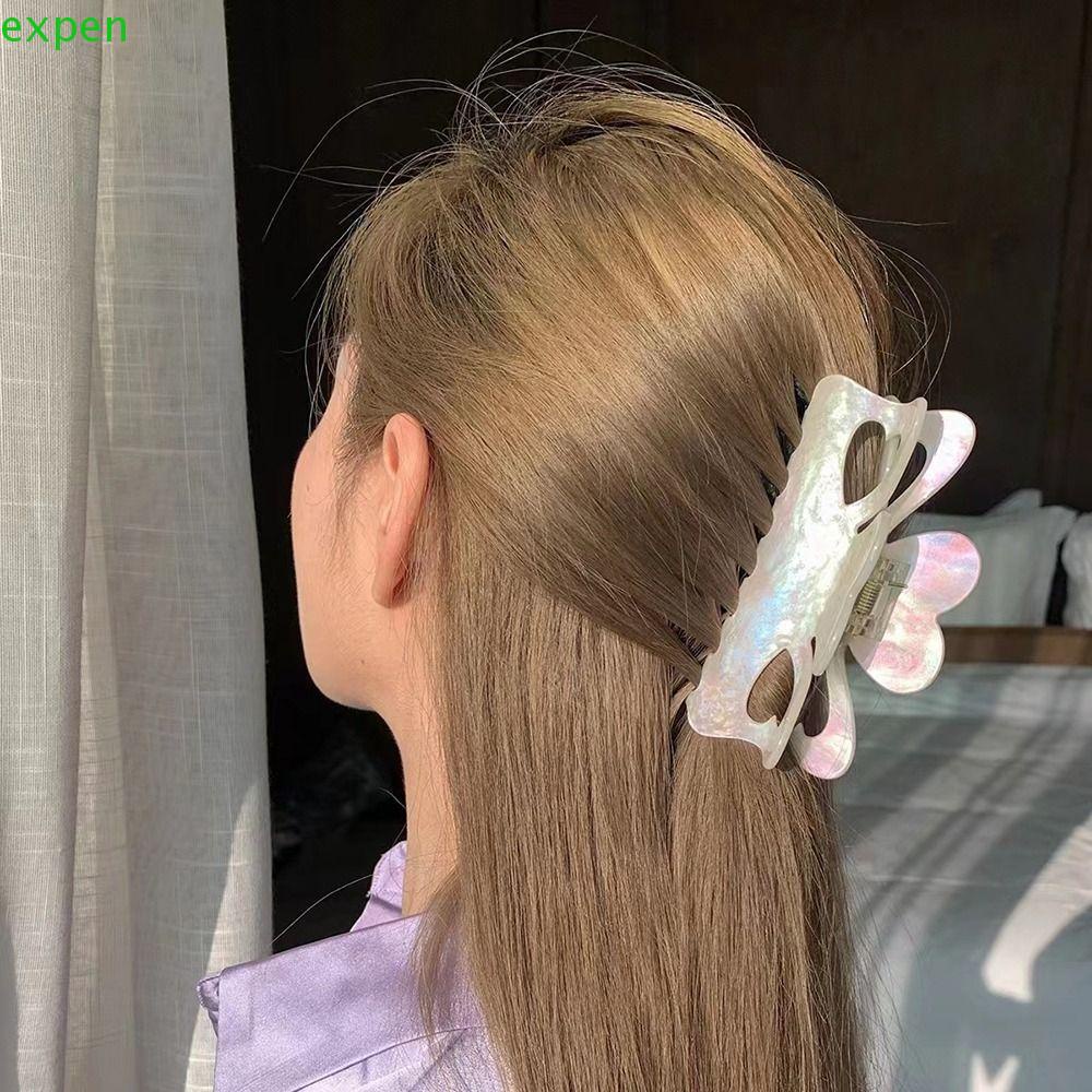 Kẹp Tóc Đuôi Ngựa Cỡ Lớn Hình Trái Tim Thời Trang Ngọt Ngào Cho Nữ