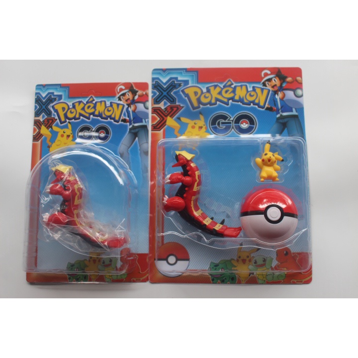 🥝ins Mô Hình Nhân Vật Gashapon Guraton Gaio Carloki Dialga Luca Groudon XY God