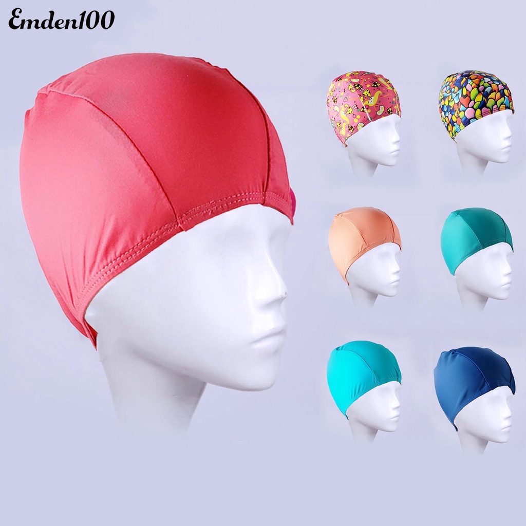 Mũ Tắm Chống Nước Mềm Mại Co Dãn Tốt Cho Nữ