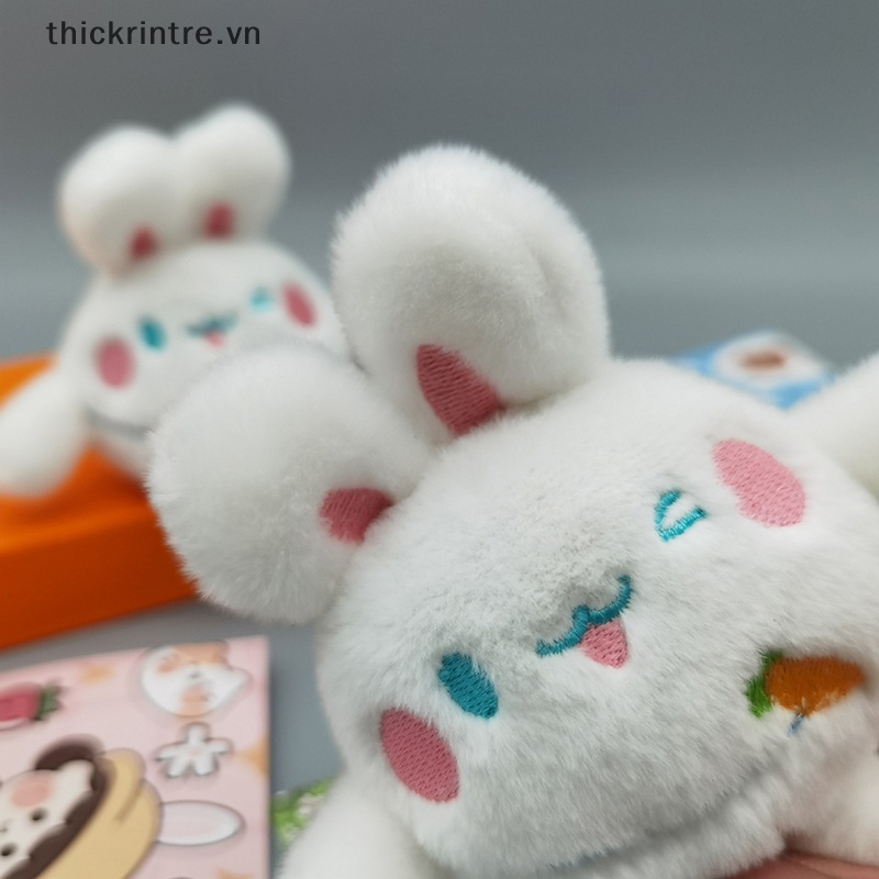 Móc Khóa Hình Thỏ Nhồi Bông Đáng Yêu