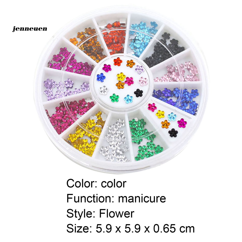 1 Bánh Xe Dán Trang Trí Móng Tay DIY Thiết Thực